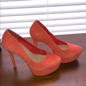 Not wearing heels this tall anymore.